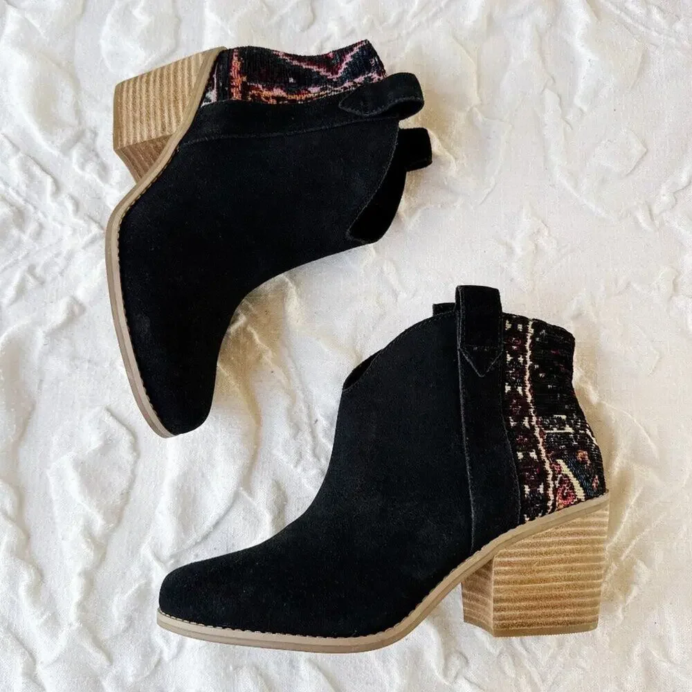 Toms Constance Bootie Size 8 New